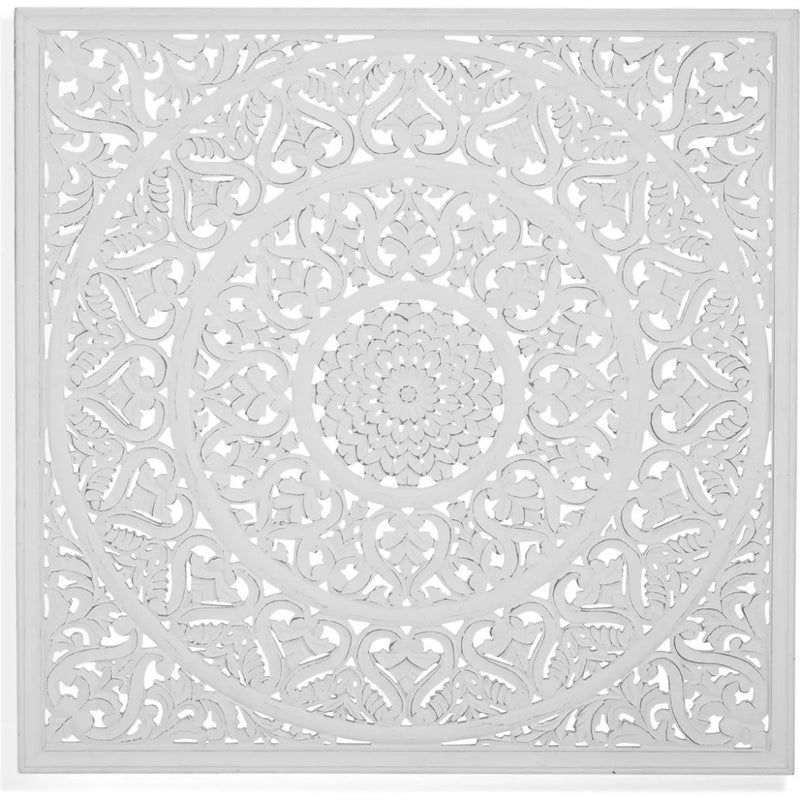 Ashbury White Wall Art - LOOMLAN - Bassett Mirror - Canvas Art