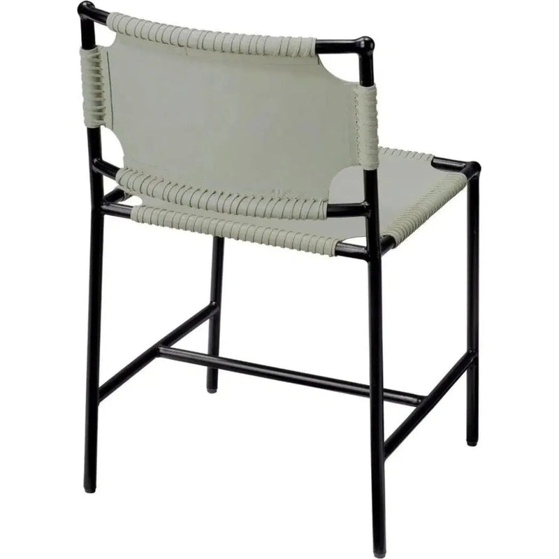 Asher Tan Full Grain Leather Dining Chair - LOOMLAN - Jamie Young - Dining Chairs