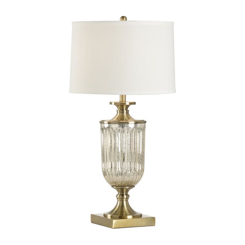 Ashwin Mercury Glass Made Table Lamp - LOOMLAN - Wildwood - Table Lamps