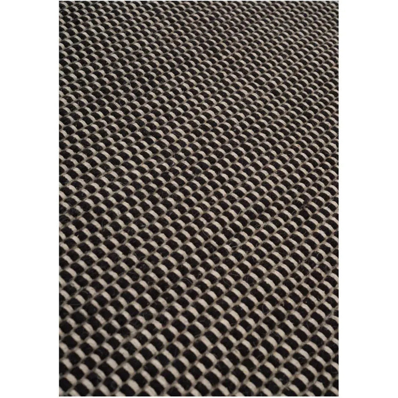 Asko Black Wool Area Rug By Linie Design - LOOMLAN - Linie Design - Area Rugs