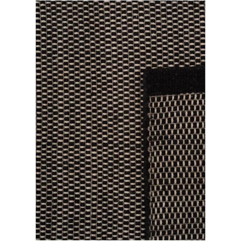 Asko Black Wool Area Rug By Linie Design - LOOMLAN - Linie Design - Area Rugs