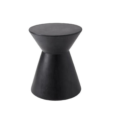 Astley Concrete Outdoor Round End Table - LOOMLAN - SUNPAN - Outdoor Side Tables