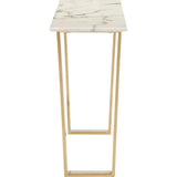 Atlas Console Table White & Gold - LOOMLAN - Zuo Modern - Console Tables