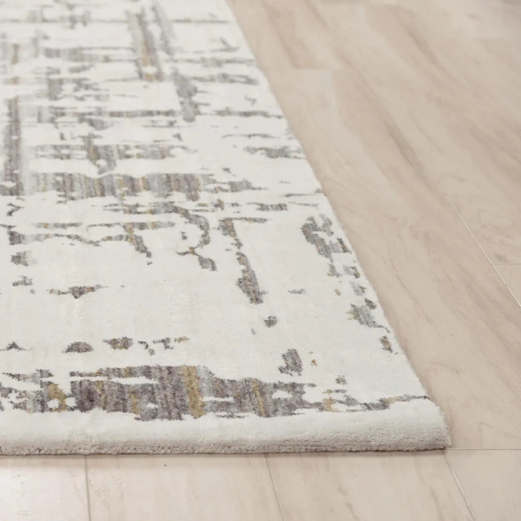 Atte Abstract / Gray Large Area Rugs For Living Room - LOOMLAN - LOOMLAN - Area Rugs