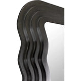 Atticus Black Floor Mirror - LOOMLAN - Noir - Floor Mirrors