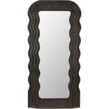 Atticus Black Floor Mirror - LOOMLAN - Noir - Floor Mirrors