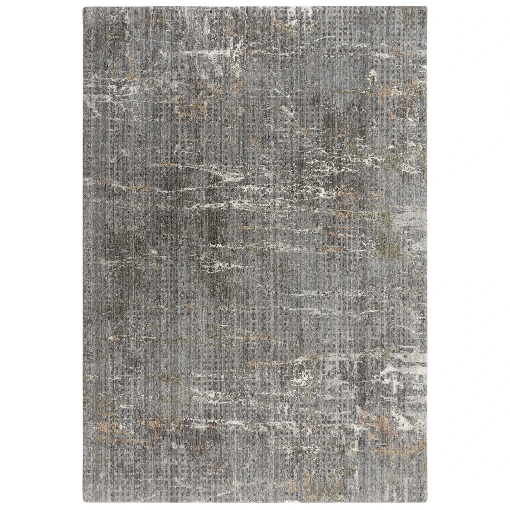 Aula Abstract Gray Large Area Rugs For Living Room - LOOMLAN - LOOMLAN - Area Rugs