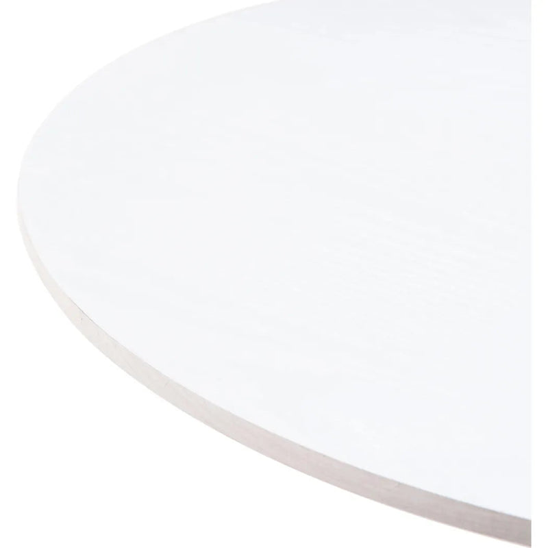 Auray White and Gold Round Bar Table - LOOMLAN - Zuo Modern - Bar Tables