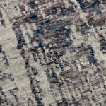 Auri Abstract Gray/ Blue Large Area Rugs - LOOMLAN - LOOMLAN - Area Rugs