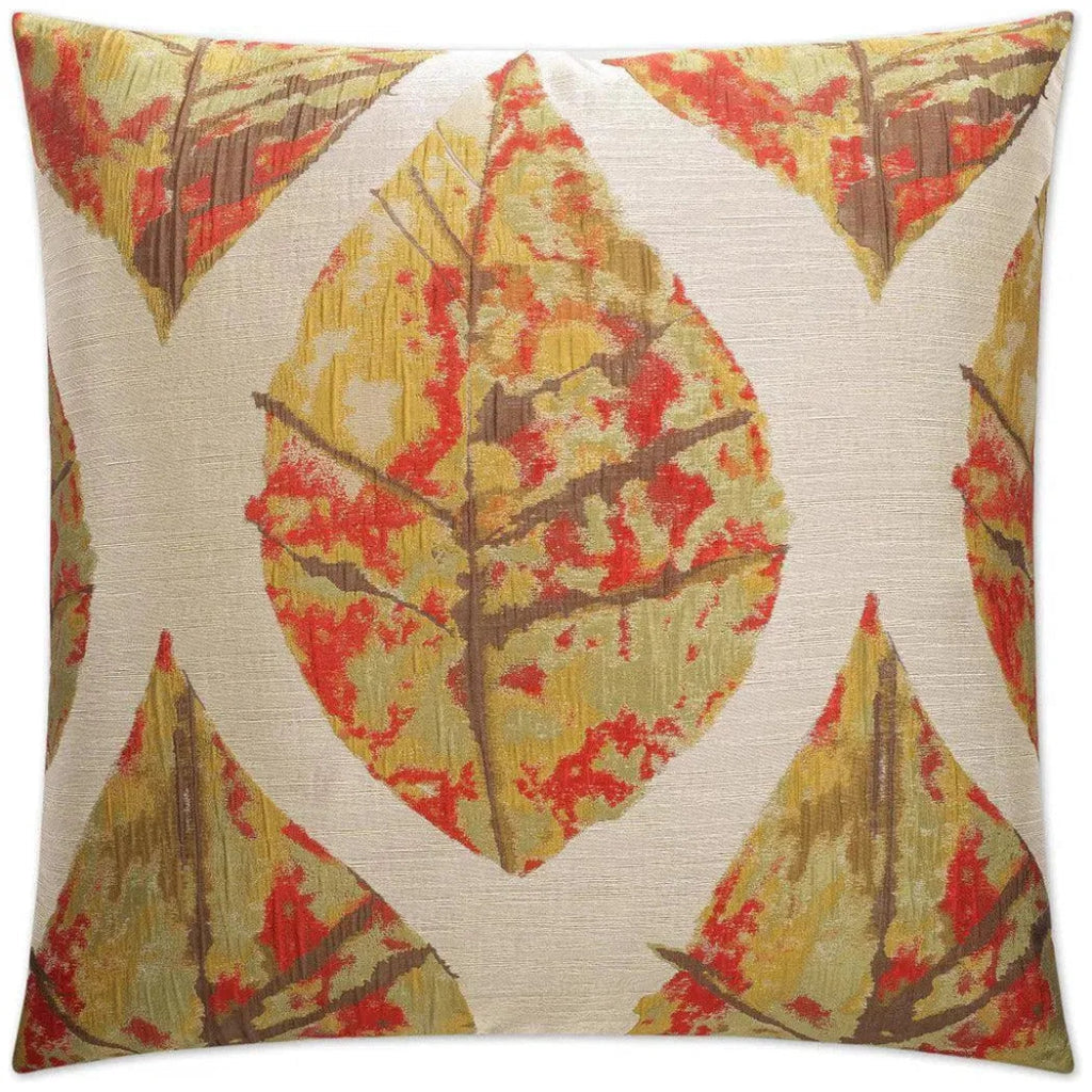 Autumn Red Throw Pillow With Insert - LOOMLAN - Throw Pillows