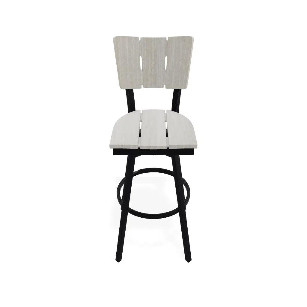 Avant MGP Aluminum Bar Height Swivel Chair - LOOMLAN - Outdoor Bar Stools