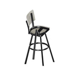 Avant MGP Aluminum Bar Height Swivel Chair - LOOMLAN - Outdoor Bar Stools