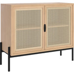 Avida Wooden Iron Small Sideboard - LOOMLAN - SUNPAN - Sideboards