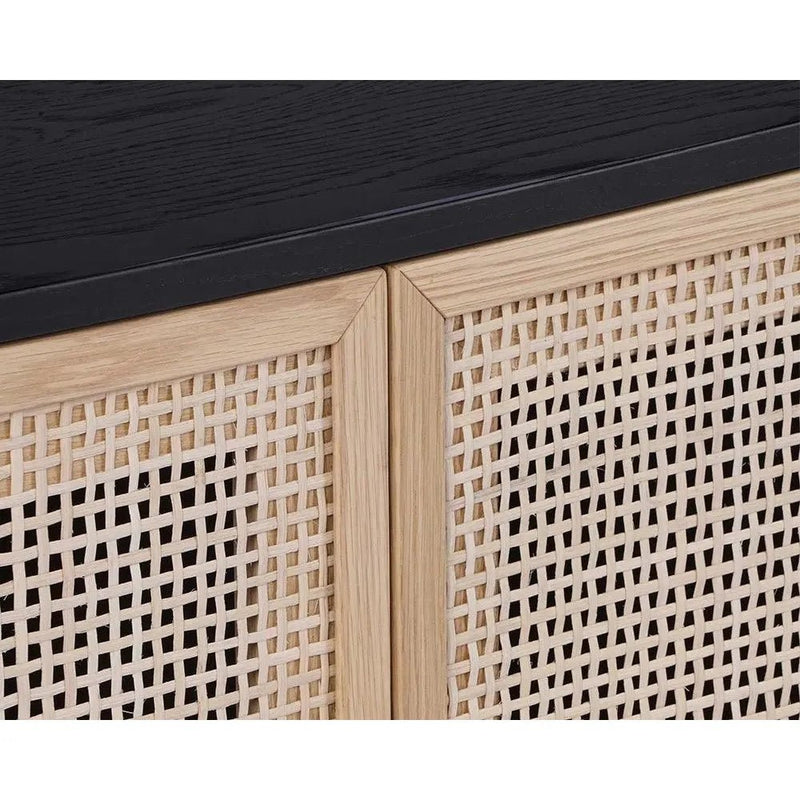 Avida Wooden Iron Small Sideboard - LOOMLAN - SUNPAN - Sideboards