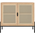 Avida Wooden Iron Small Sideboard - LOOMLAN - SUNPAN - Sideboards