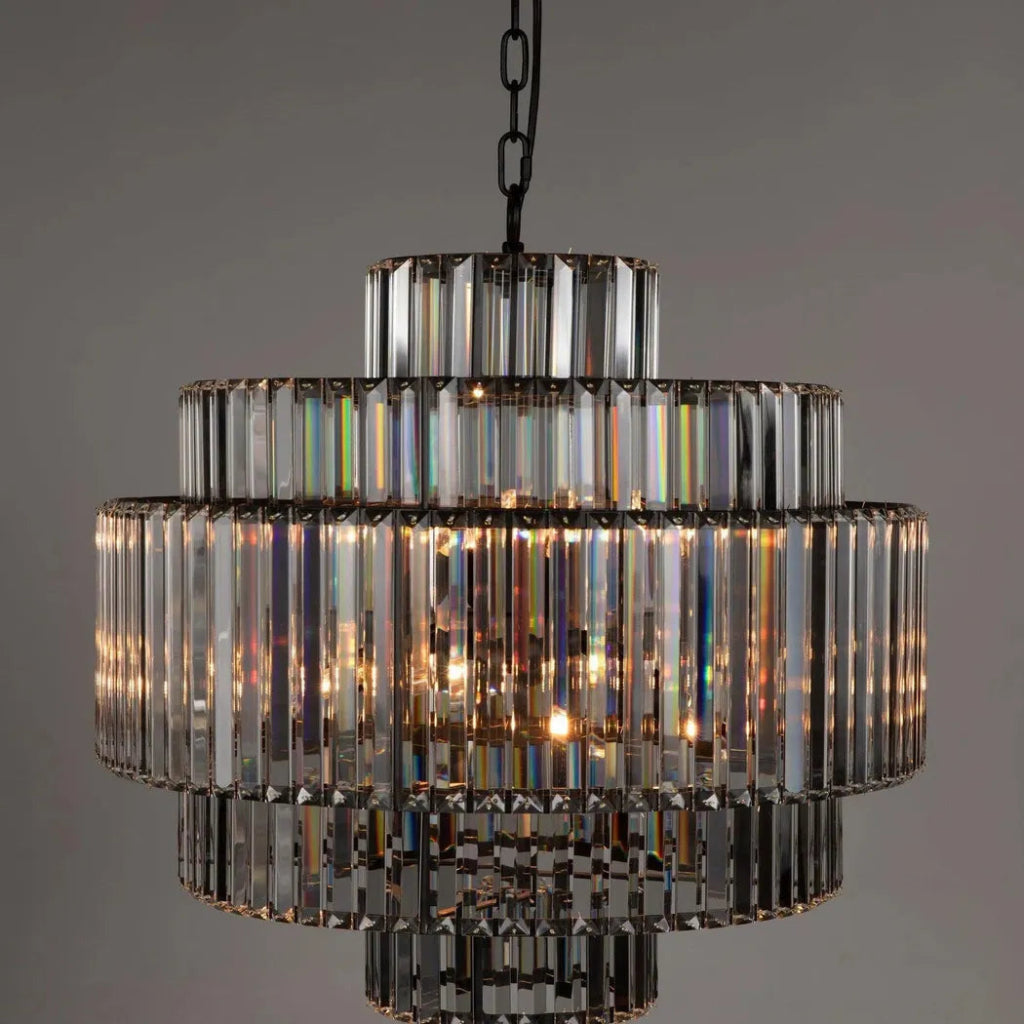 Axa Chandelier - LOOMLAN - Noir - Chandeliers