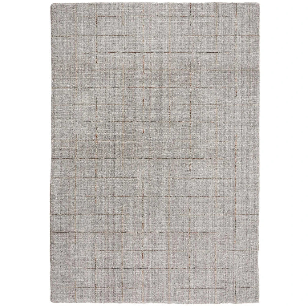 Azal Solid Gray Area Rugs For Living Room - LOOMLAN - LOOMLAN - Area Rugs