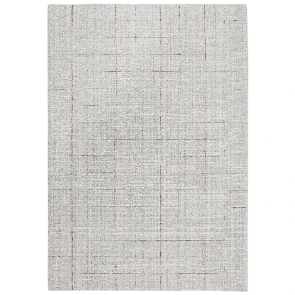 Azim Solid Light Gray Area Rugs For Living Room - LOOMLAN - LOOMLAN - Area Rugs