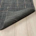 Azor Solid Charcoal Area Rugs For Living Room - LOOMLAN - LOOMLAN - Area Rugs