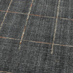 Azor Solid Charcoal Area Rugs For Living Room - LOOMLAN - LOOMLAN - Area Rugs