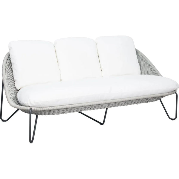 Azores 3 Piece Lounge Set - Coconut White Outdoor Sets - LOOMLAN - Seasonal Living - Outdoor Lounge Sets