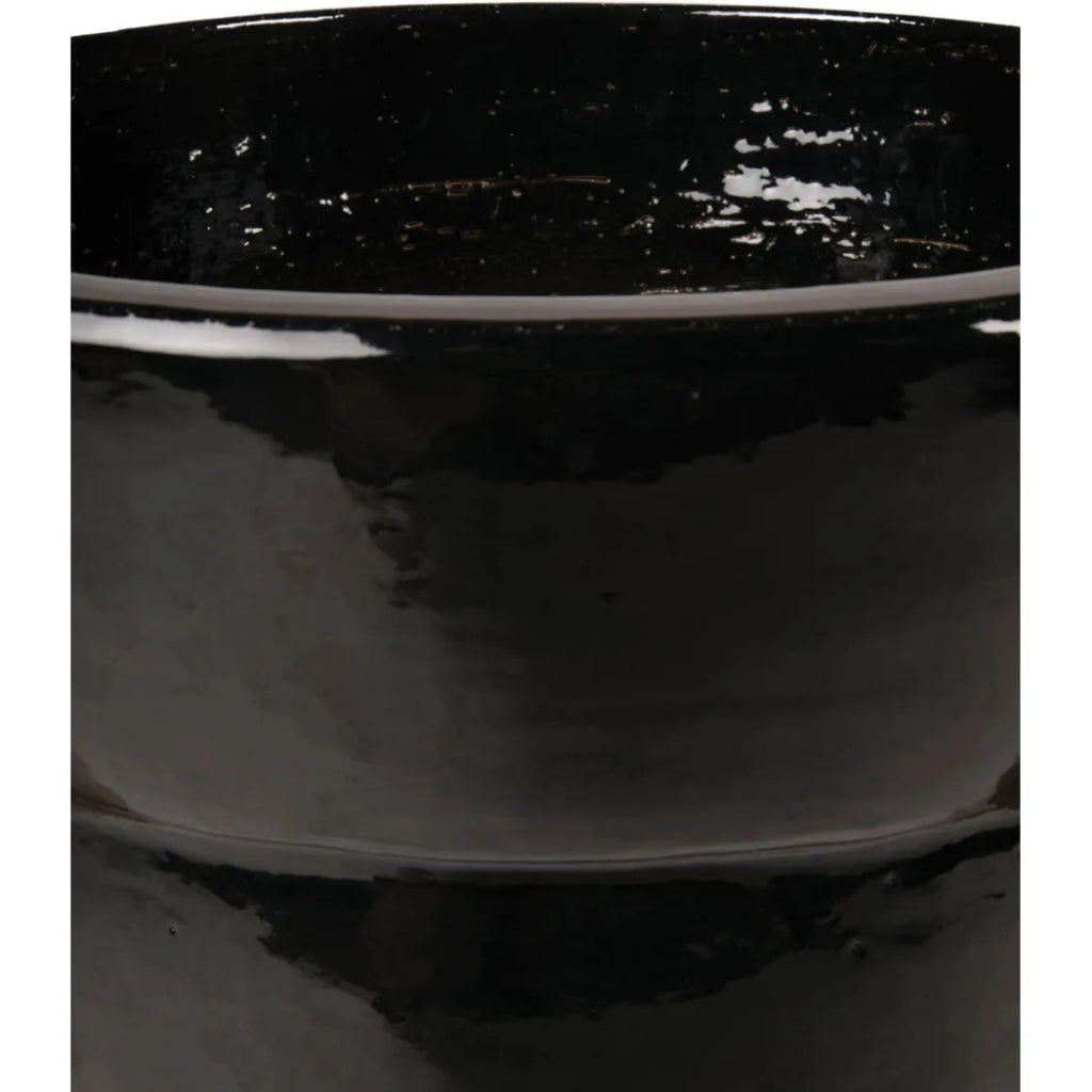 Azov Planter - Gloss Black Outdoor Planter - LOOMLAN - Seasonal Living - Planters