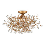 Crystal Bud Semi-Flush Mount