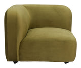 Biak Green Corner Chair