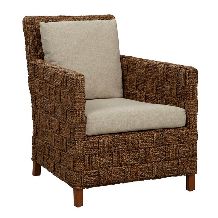 Northend Linen Upholstered Outdoor Occasional Chair