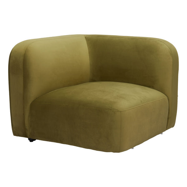 Biak Green Corner Chair