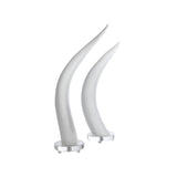 Horns Elegance Sleek Design Sculpture