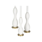 Brunswick Resin Design Candleholder (Set Of 3)