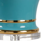 Audrey Modern Elegance With Gold Touch Table Lamp