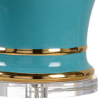 Audrey Modern Elegance With Gold Touch Table Lamp