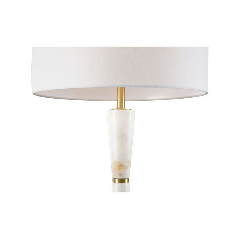 Tapered Silhouette Smooth Marble Design Table Lamp - LOOMLAN - Wildwood - Table Lamps