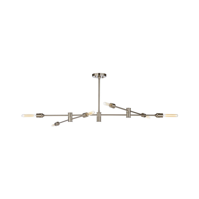 Pluton Modern Adjustable Rod Design Chandelier