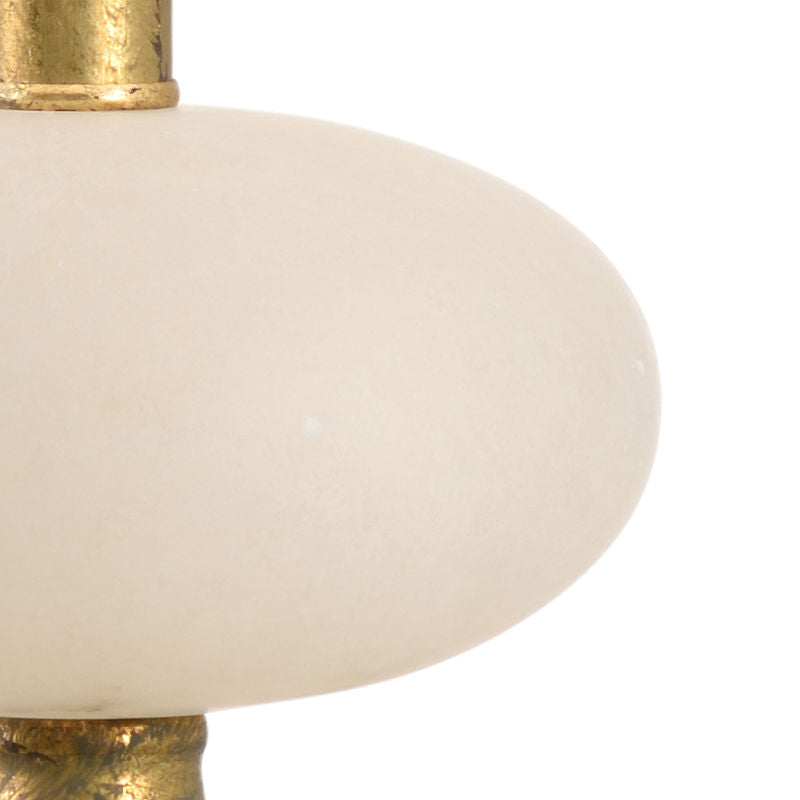 Charlotte Natural White Alabaster Table Lamp