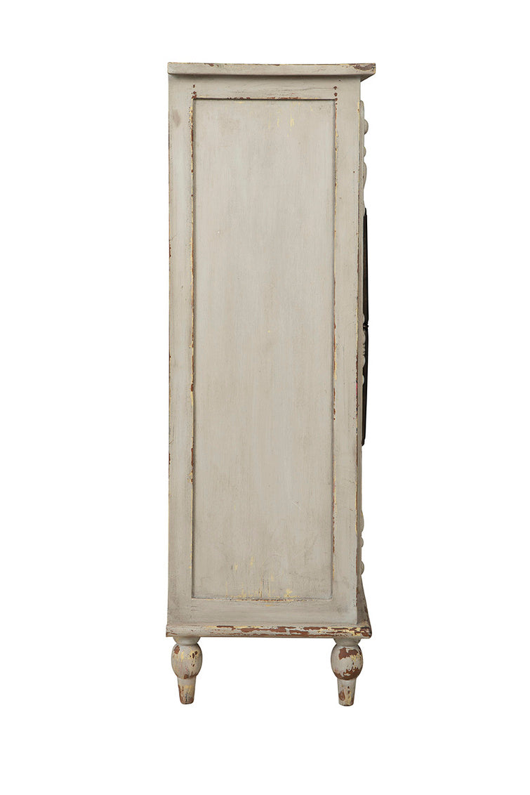 Bijou Vintage Designed Wooden Hall Cabinet