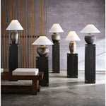 Megumi Handcrafted Earthy Ombre Finish Table Lamp - LOOMLAN - Wildwood - Table Lamps