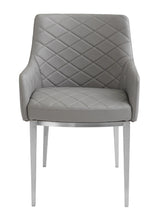 Chase Leather Upholstered Dining Armchair