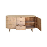 Bahama Sundried Wheat Sideboard - LOOMLAN - LH Imports - Sideboards