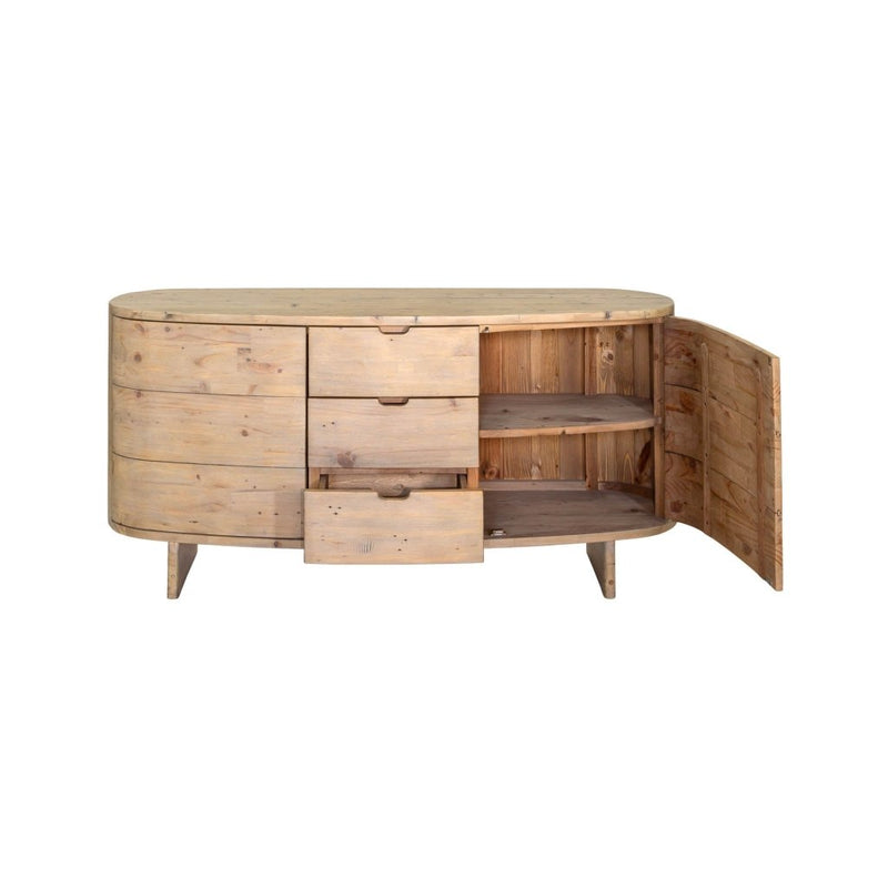 Bahama Sundried Wheat Sideboard - LOOMLAN - LH Imports - Sideboards