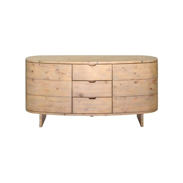 Bahama Sundried Wheat Sideboard - LOOMLAN - LH Imports - Sideboards