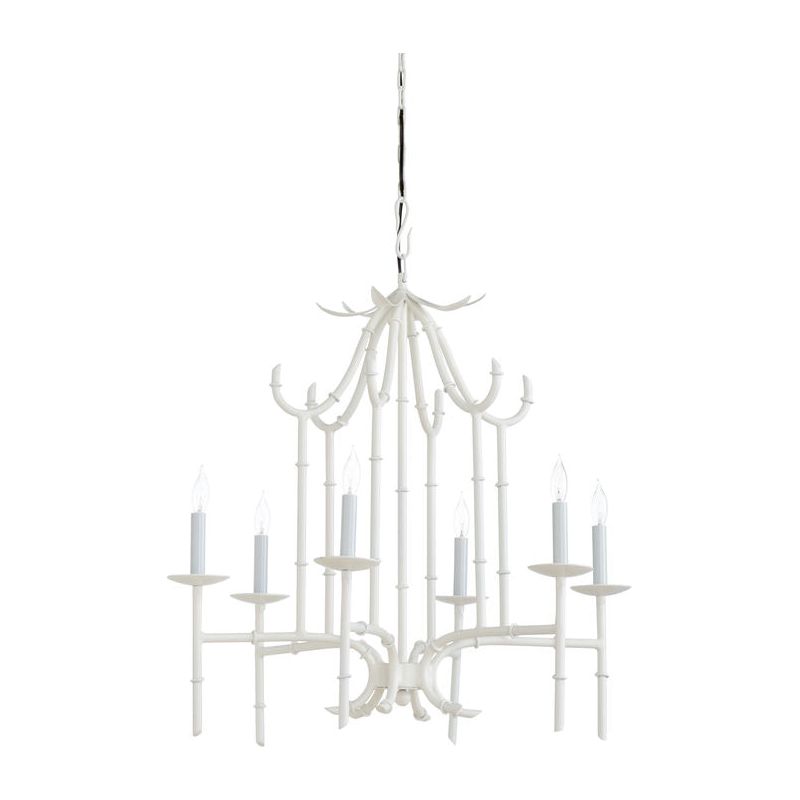 Bamboo Iron Made With Chain Suspension Chandelier - LOOMLAN - Wildwood - Chandeliers