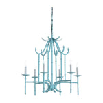 Bamboo Iron Made With Chain Suspension Chandelier - LOOMLAN - Wildwood - Chandeliers