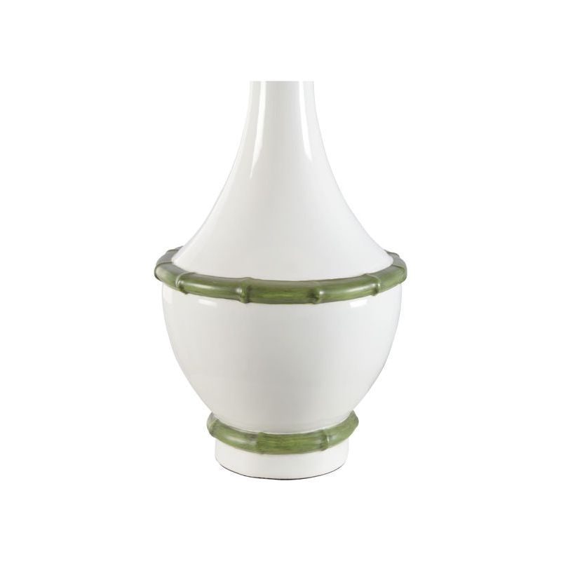 Bamboozled Glazed Ceramic Table Lamp - LOOMLAN - Wildwood - Table Lamps