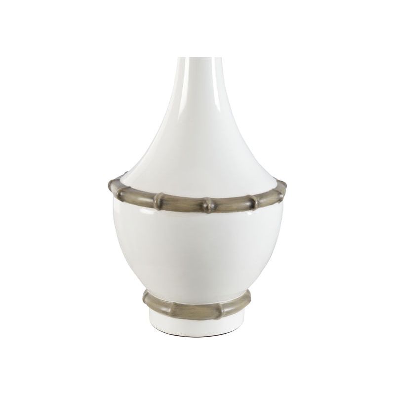 Bamboozled Glazed Ceramic Table Lamp - LOOMLAN - Wildwood - Table Lamps