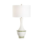 Bamboozled Glazed Ceramic Table Lamp - LOOMLAN - Wildwood - Table Lamps