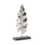 Banana Leaf Sleek Modern Design Sculpture - LOOMLAN - Wildwood - Statues & Sculptures