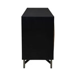 Banks Eye - catchyWooden Black Sideboard - LOOMLAN - Sideboards